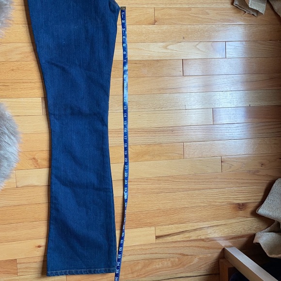 Vintage Sailor Jerry Tattoo Lowrise Bell Bottom Jeans NWOT - Picture 8 of 12